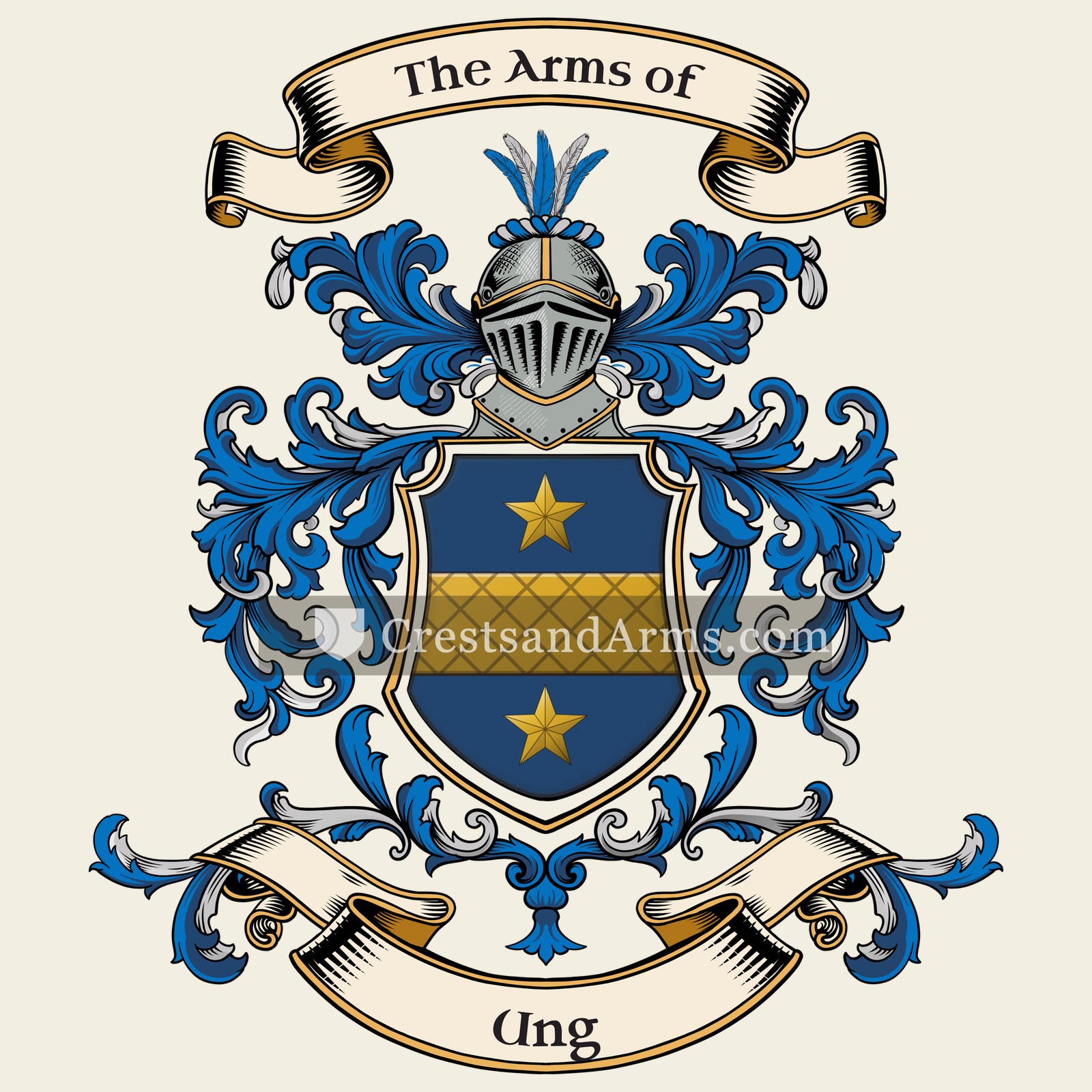 The Ung coat of arms