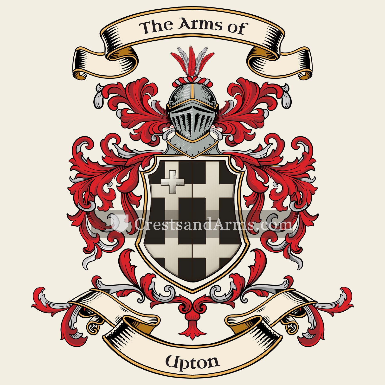 The Upton coat of arms