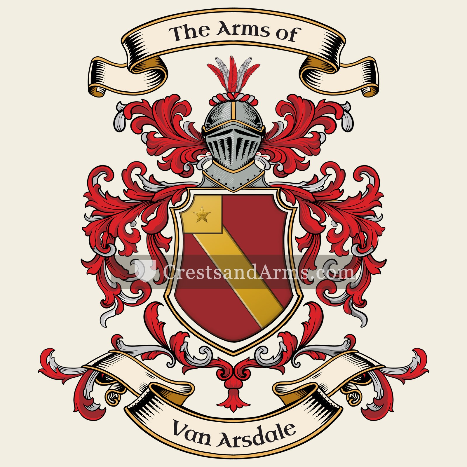 The arms