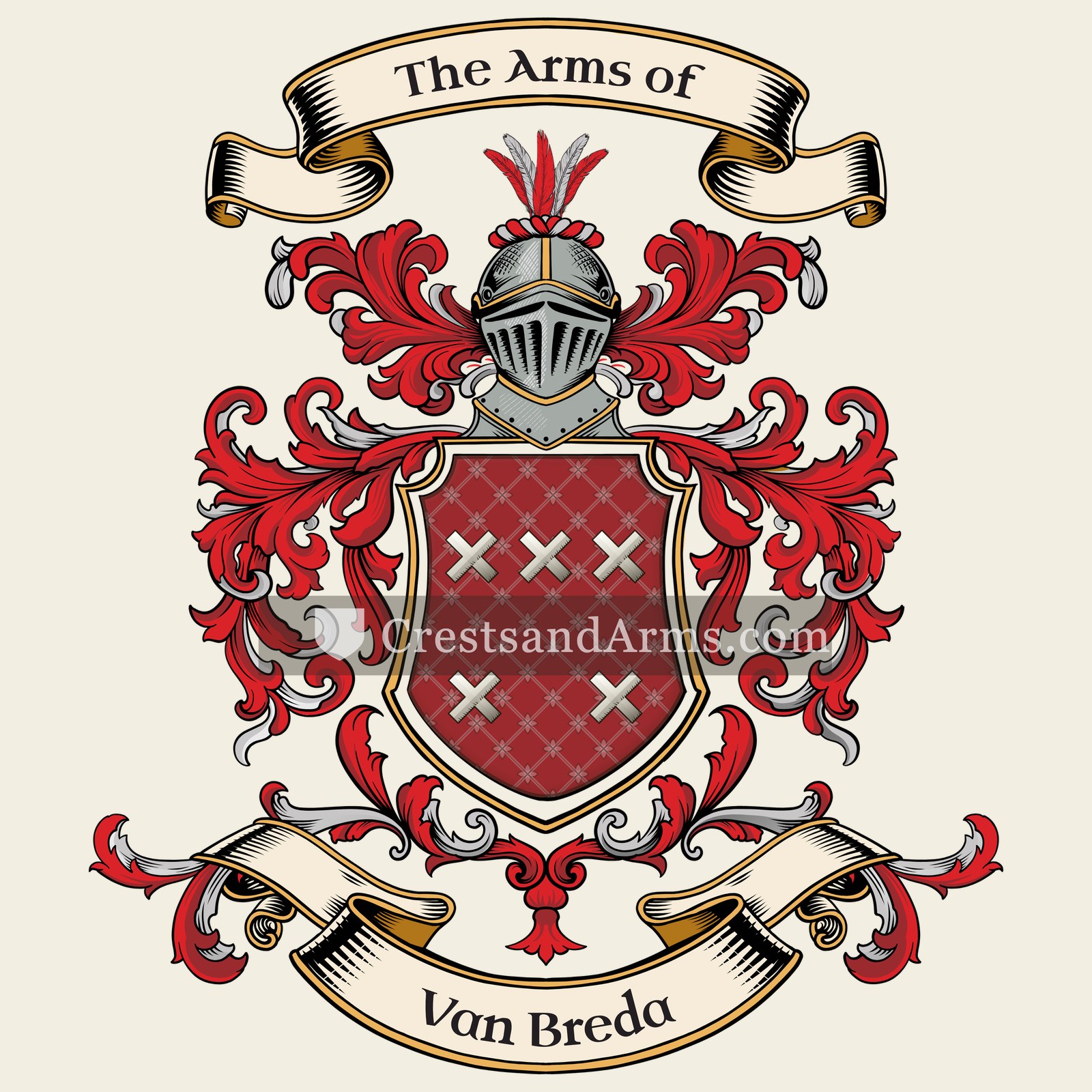 The Van Breda coat of arms