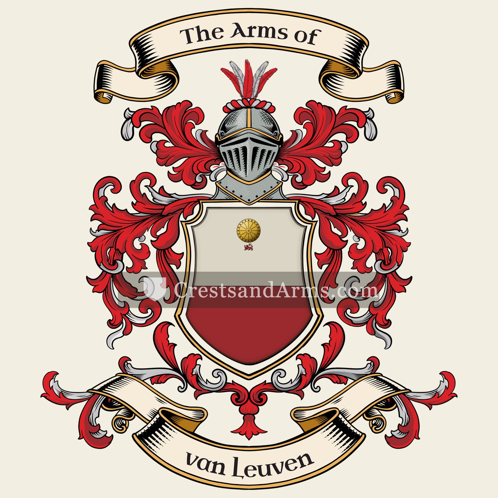 The van Leuven coat of arms