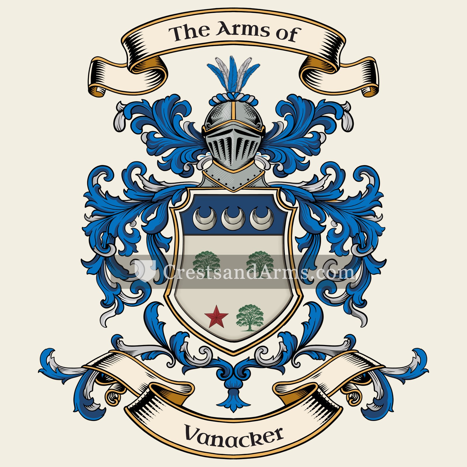 The Vanacker coat of arms