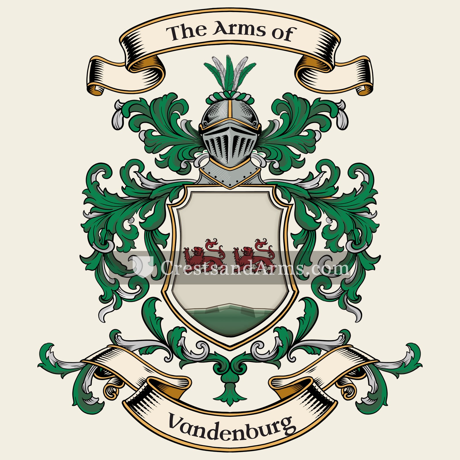 The Vandenburg coat of arms
