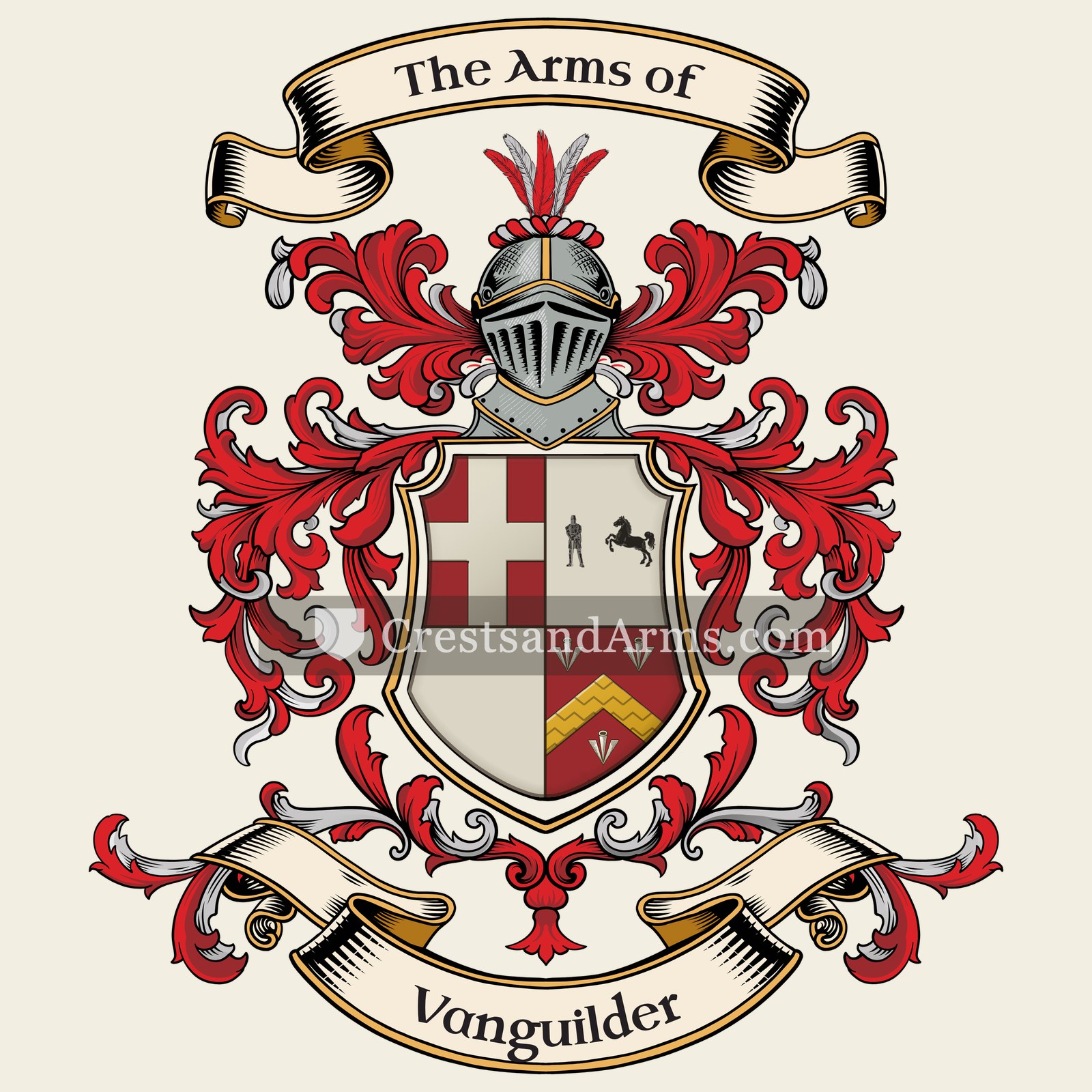 The Vanguilder coat of arms