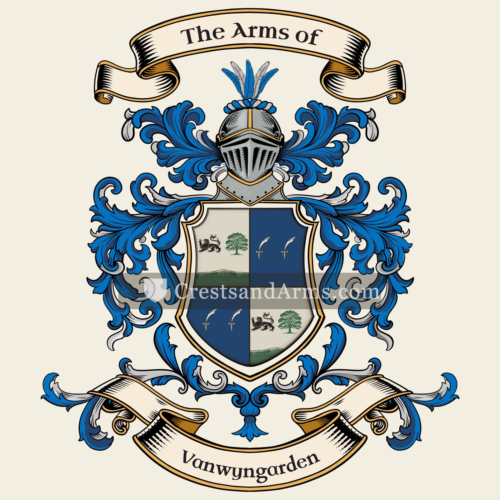 The Vanwyngarden coat of arms