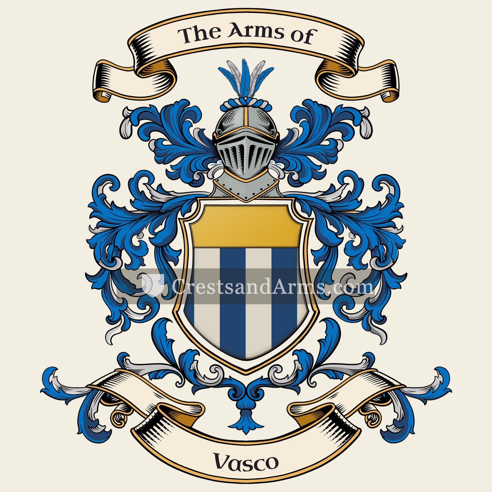The Vasco coat of arms