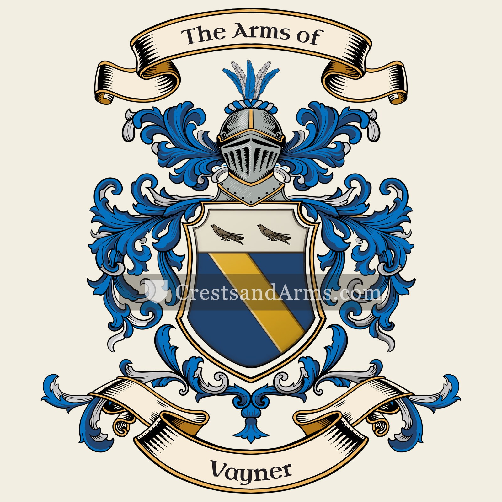 The Vayner coat of arms