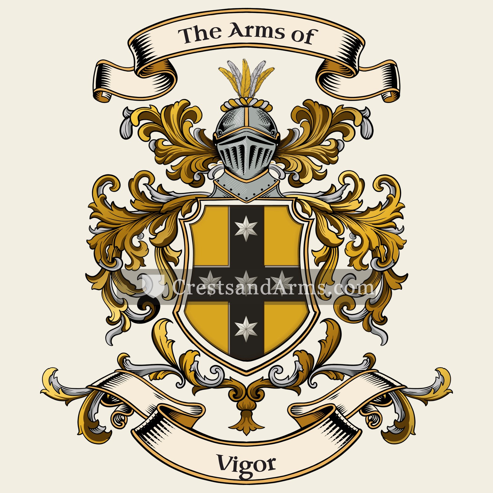 The Vigor coat of arms