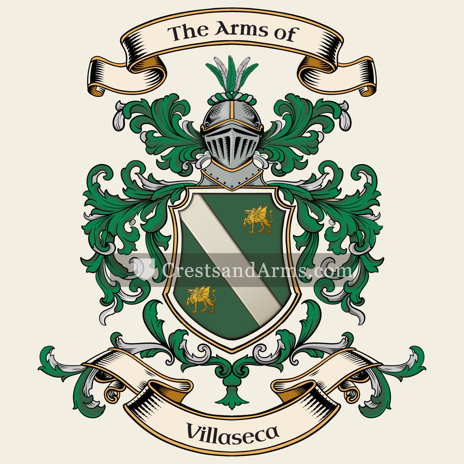 The Villaseca coat of arms