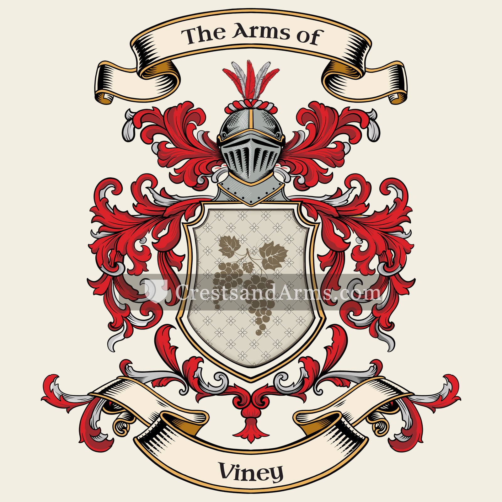 The Viney coat of arms