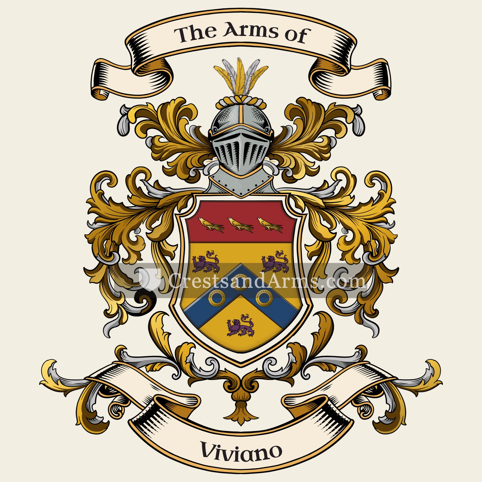 The Viviano coat of arms