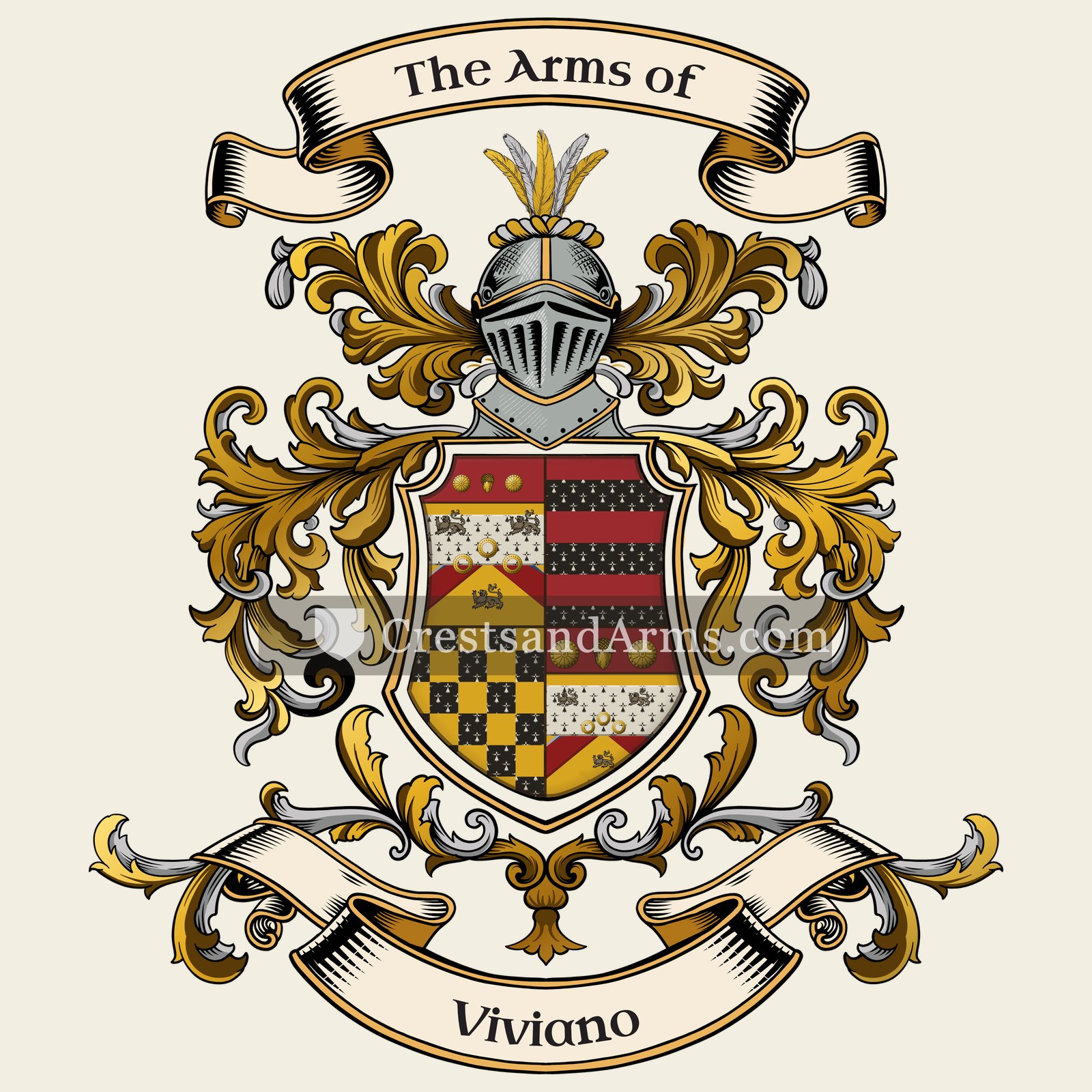 The Viviano coat of arms