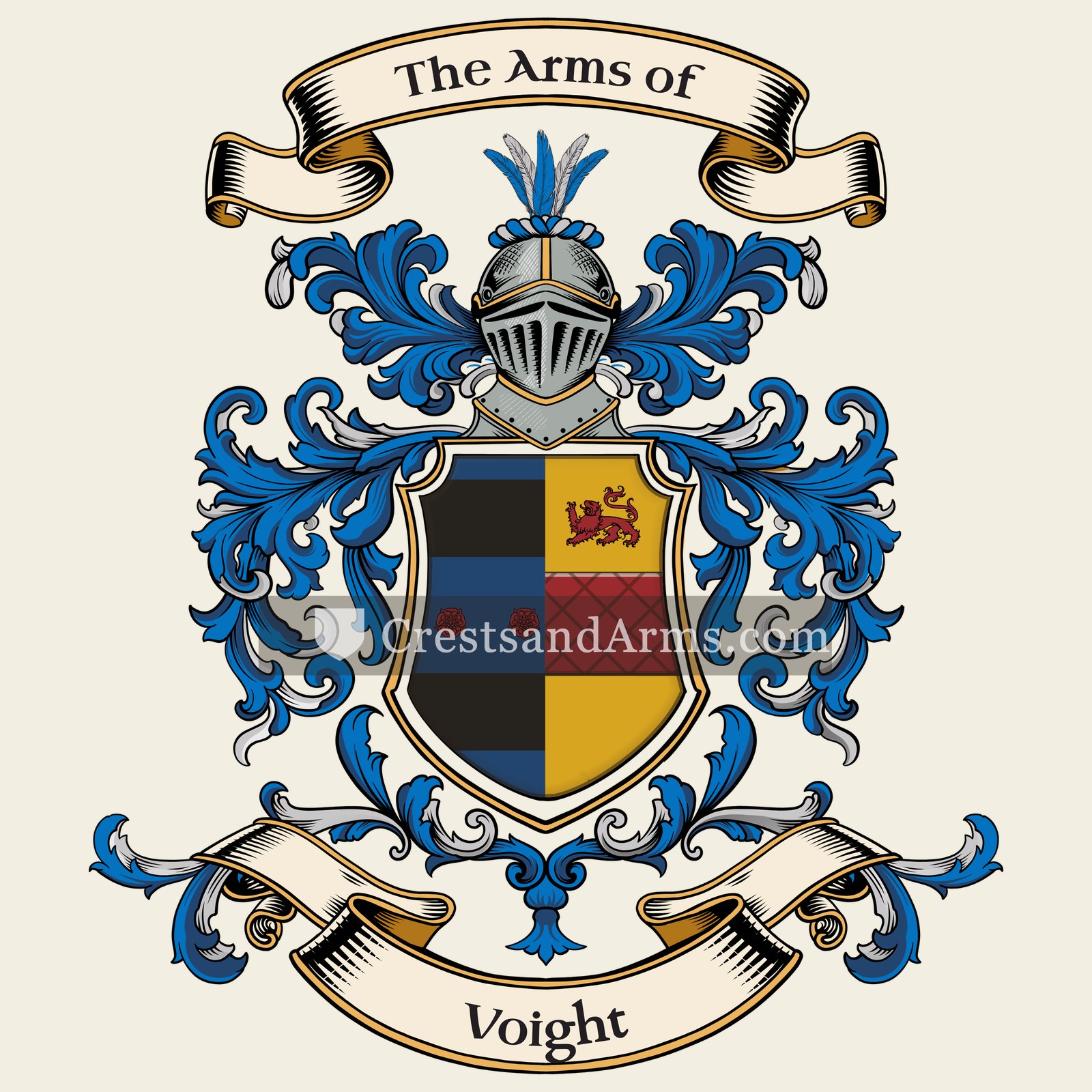 The Voight coat of arms