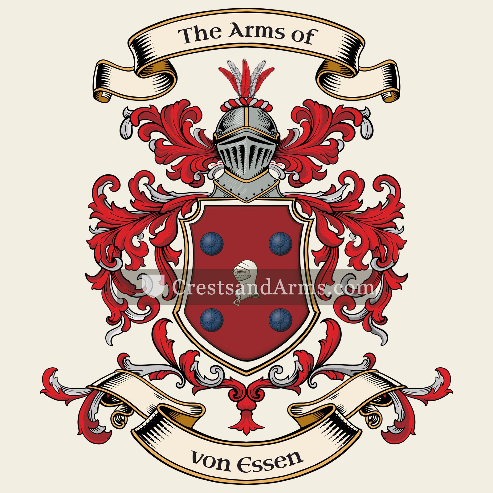 The von Essen coat of arms