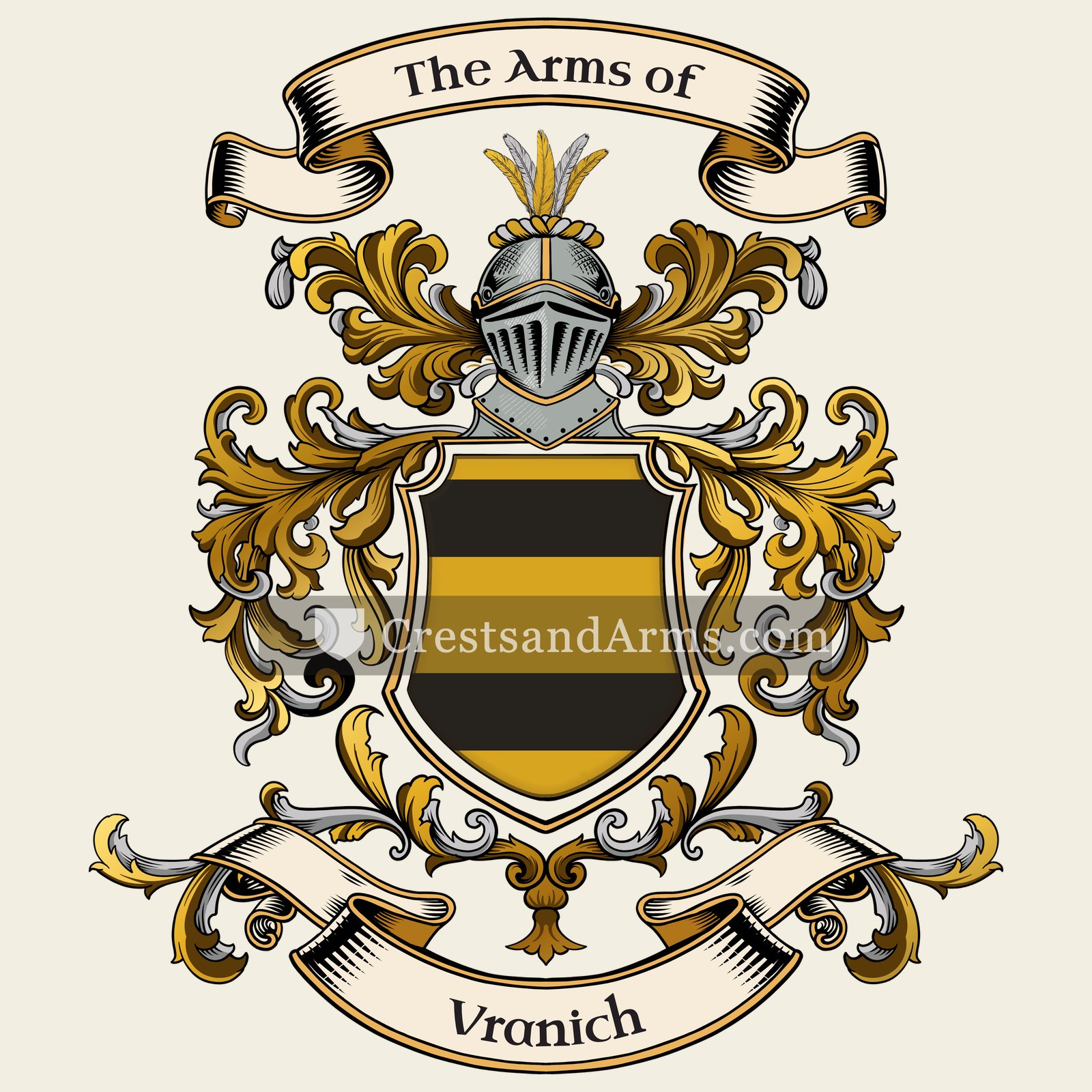 The Vranich coat of arms