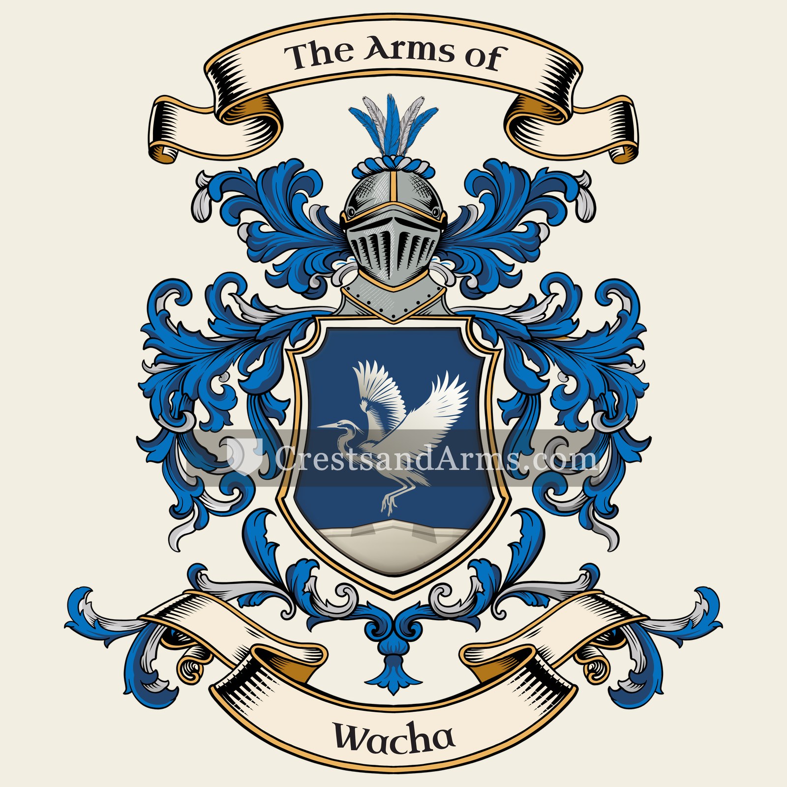 The Wacha coat of arms