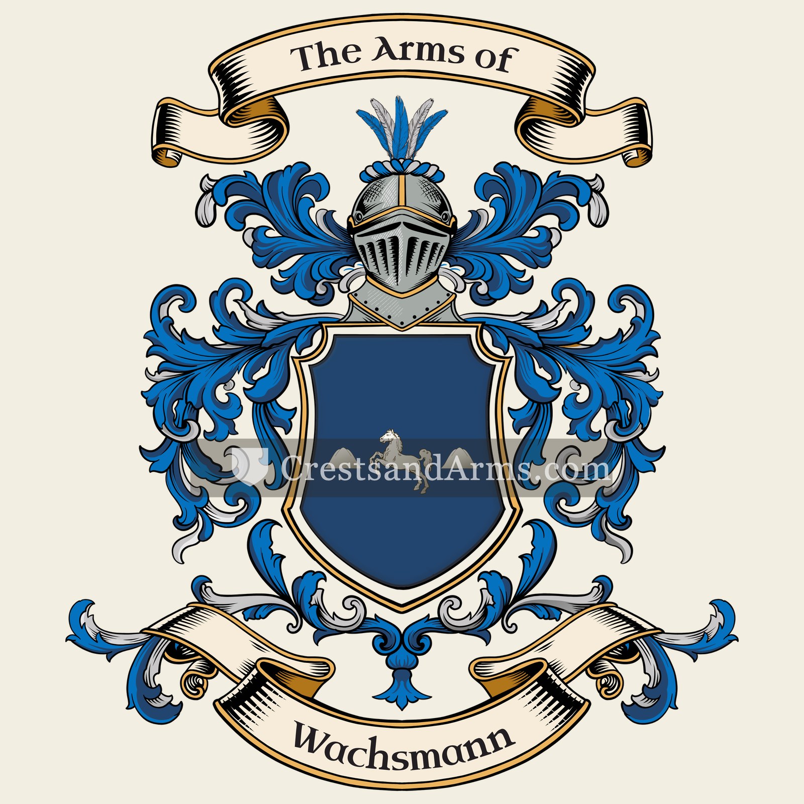 The Wachsmann coat of arms
