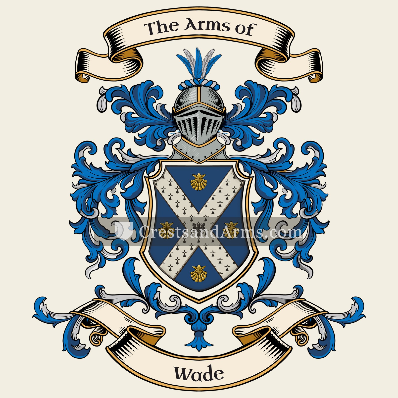 The Wade coat of arms