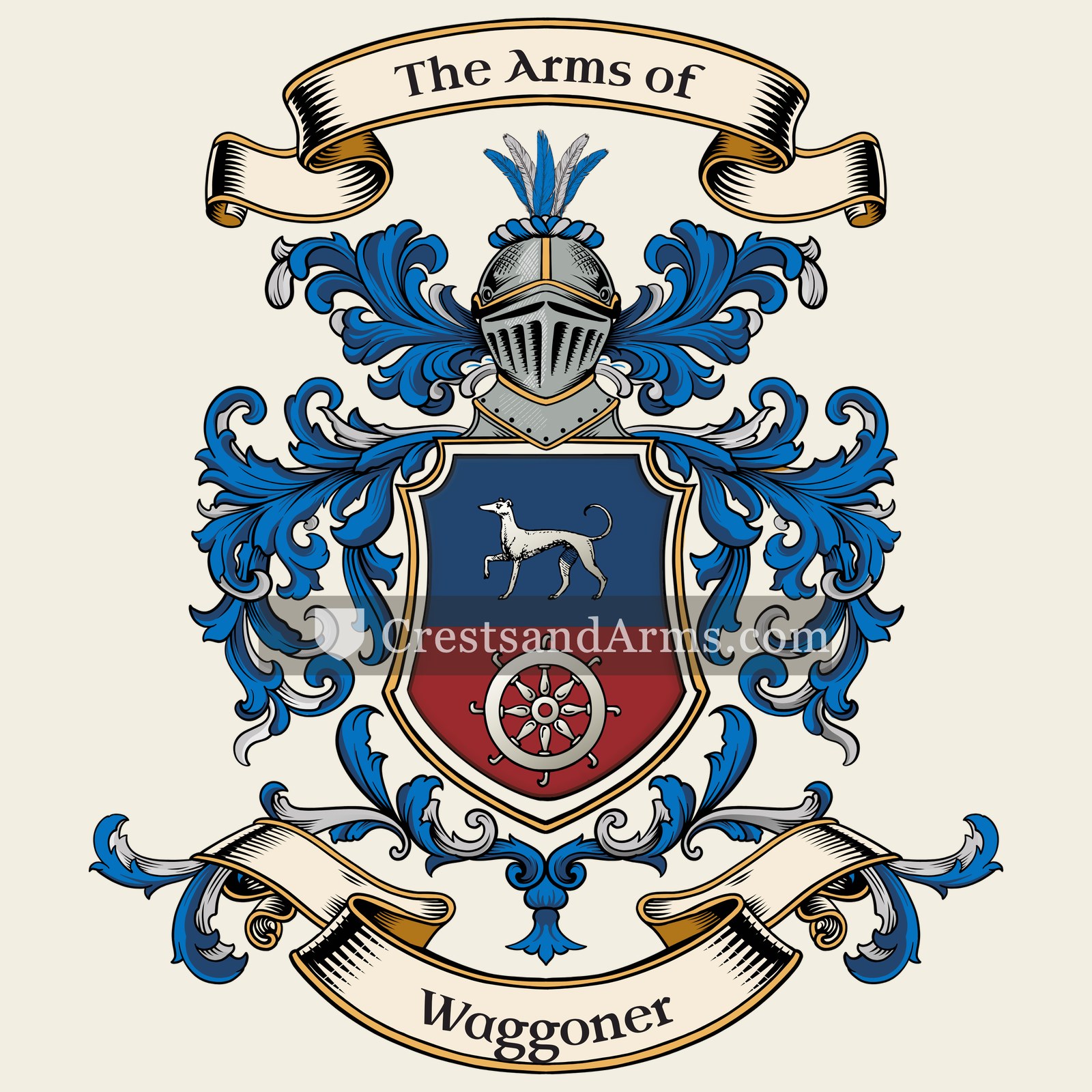 The Waggoner coat of arms