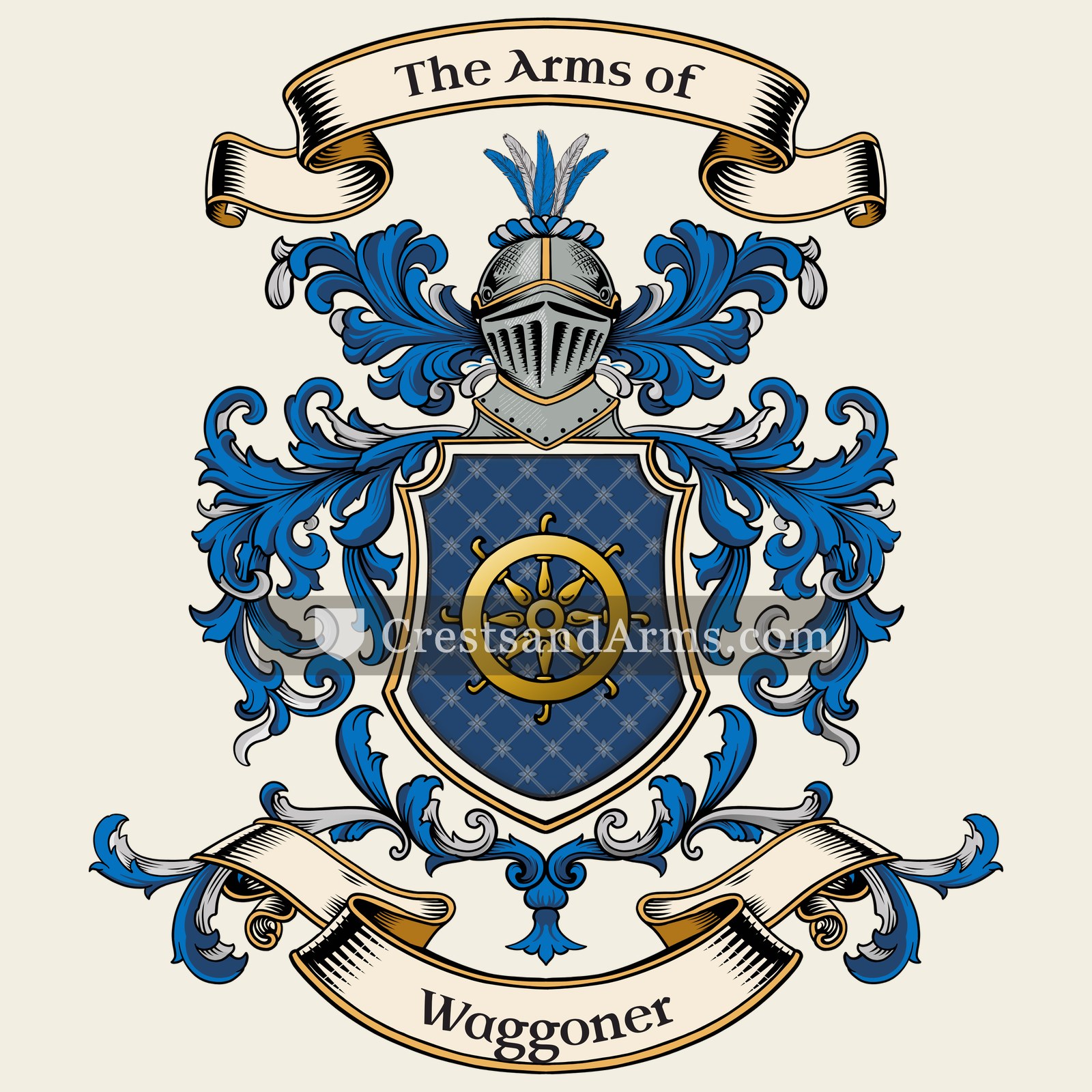 The Waggoner coat of arms