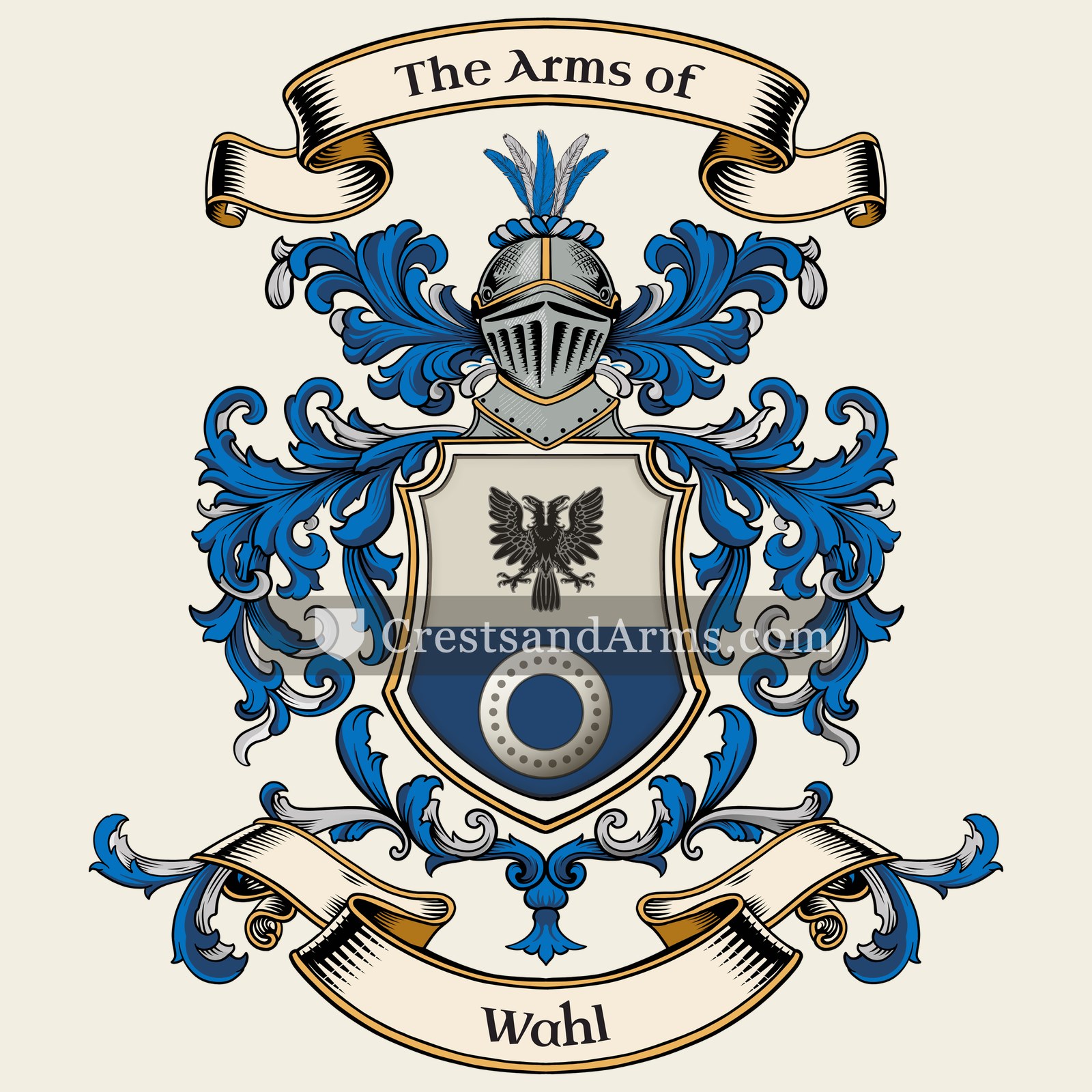 The Wahl coat of arms