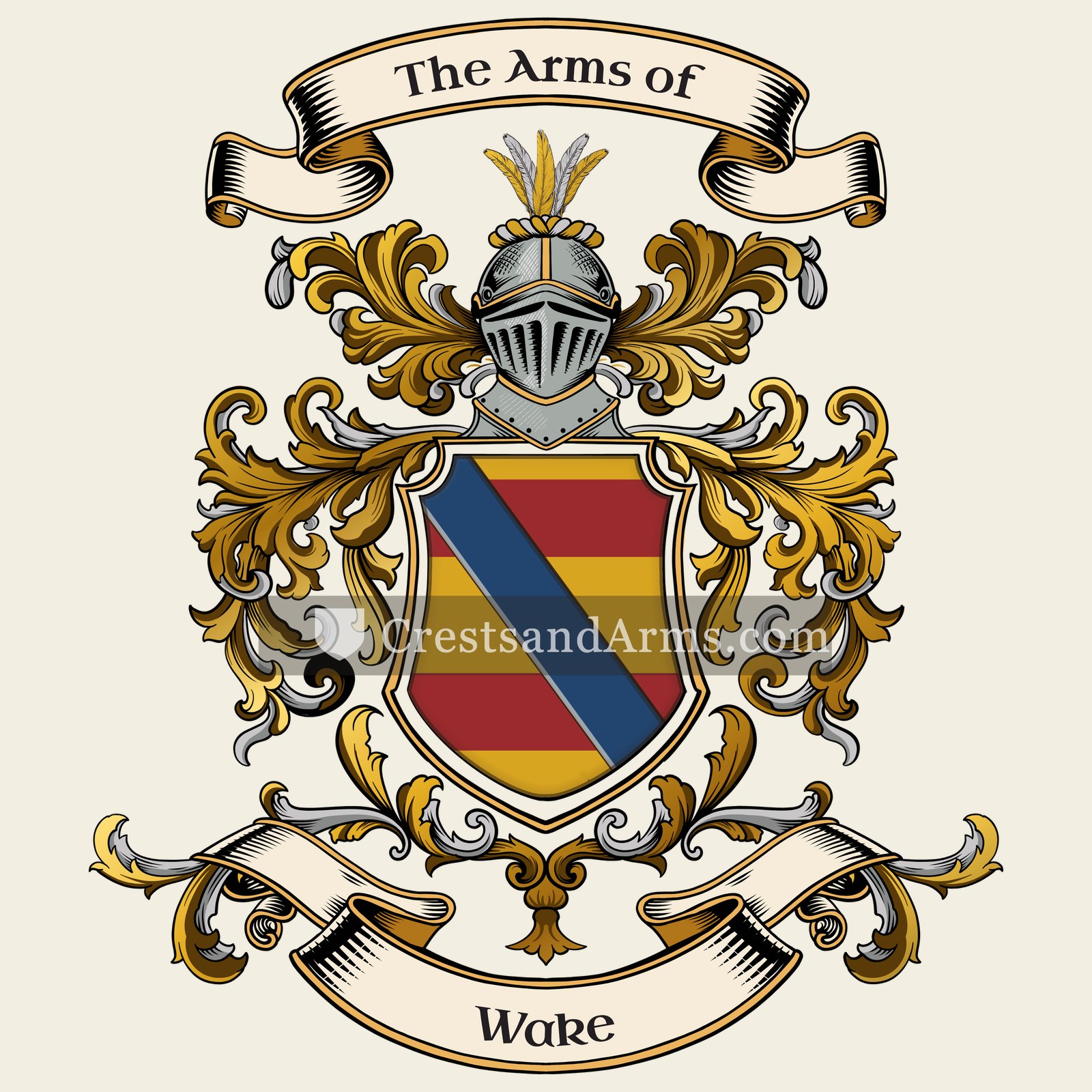The Wake coat of arms
