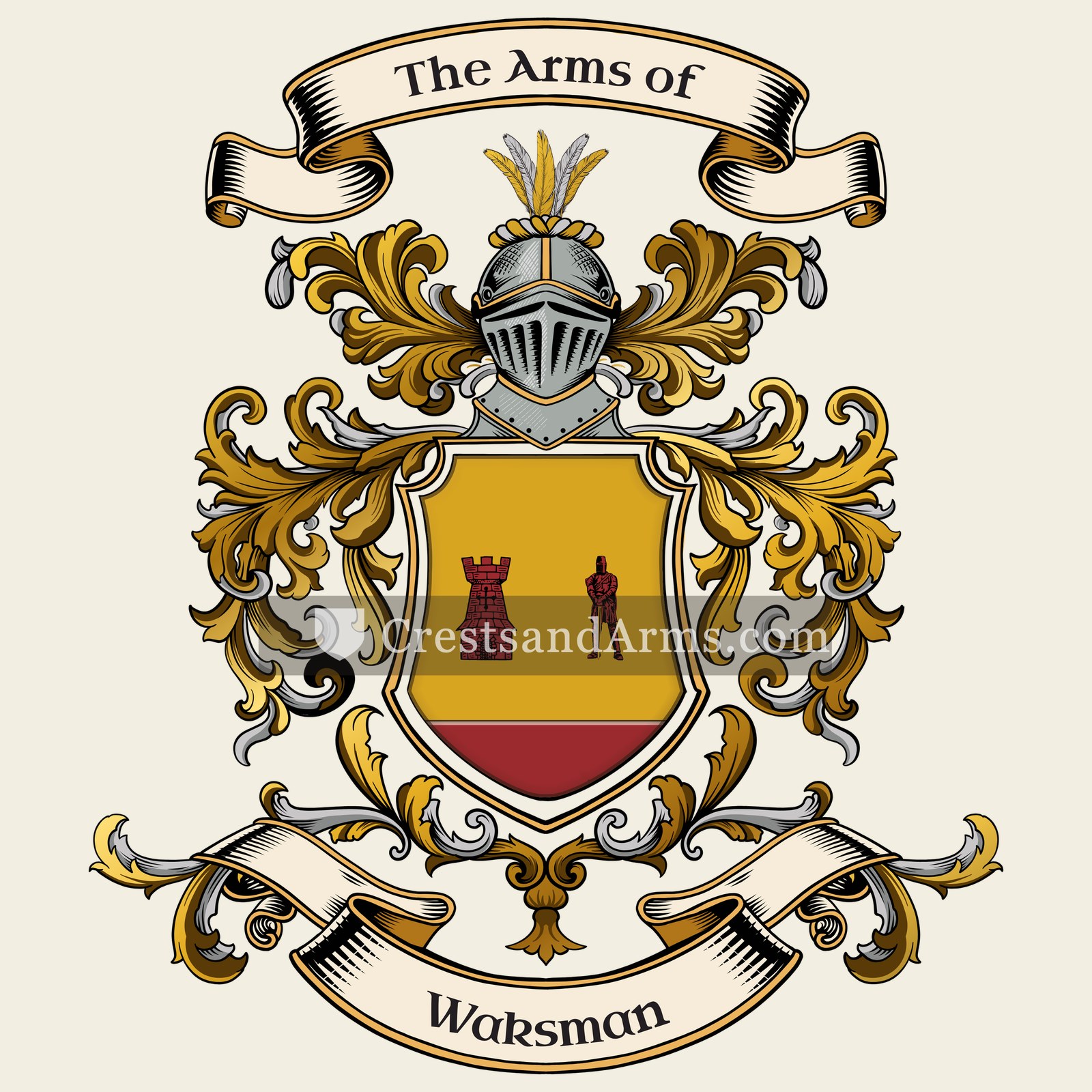 The Waksman coat of arms