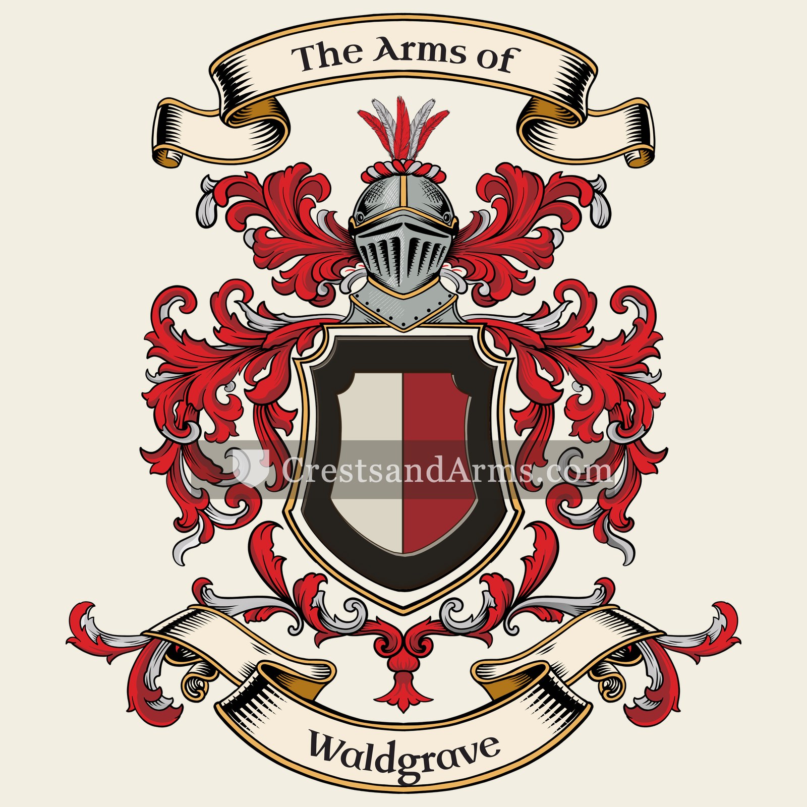 The Waldgrave coat of arms