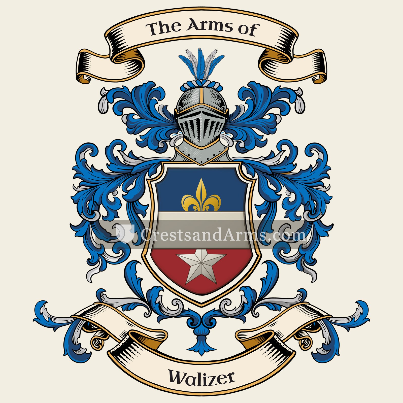 The Walizer coat of arms
