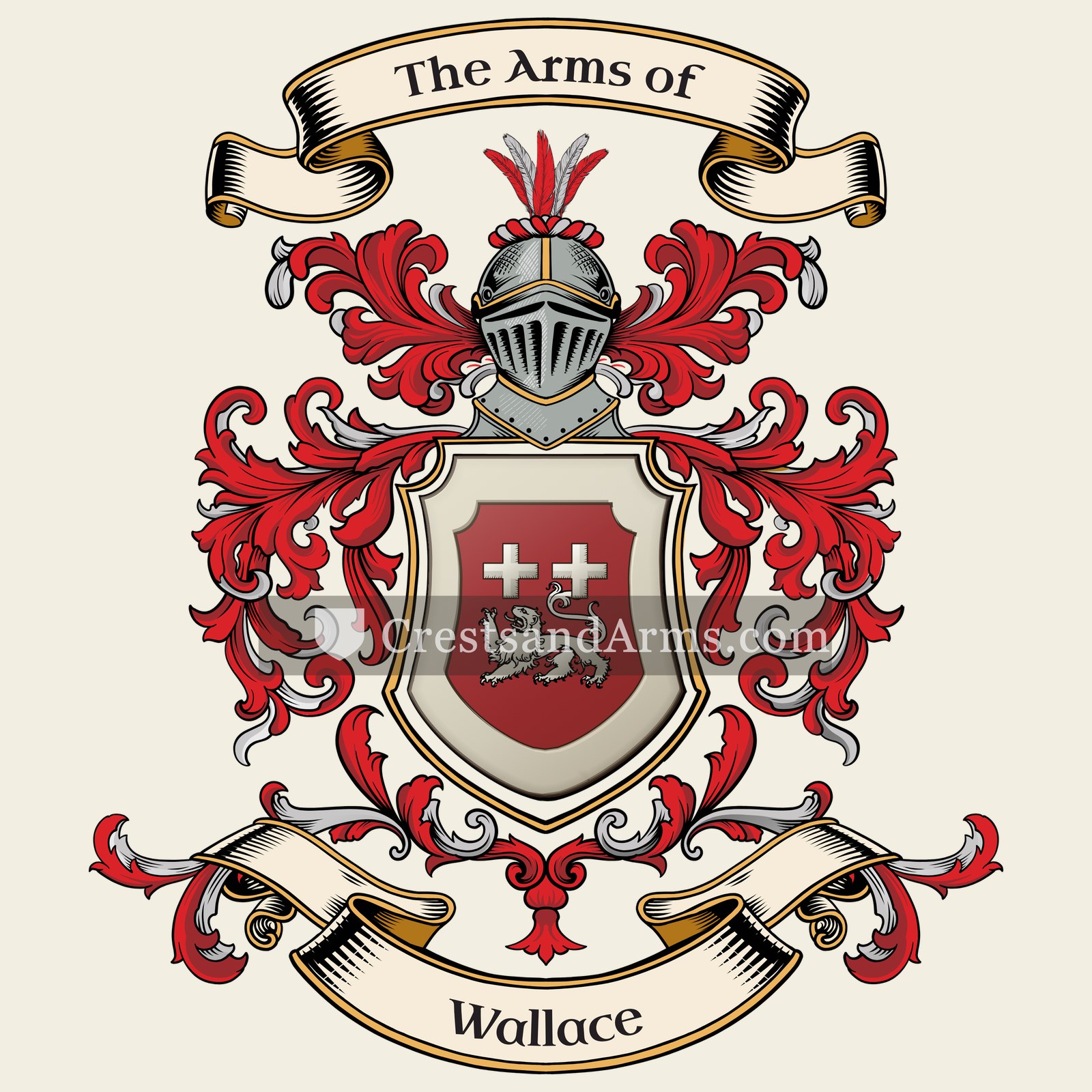 The Wallace coat of arms