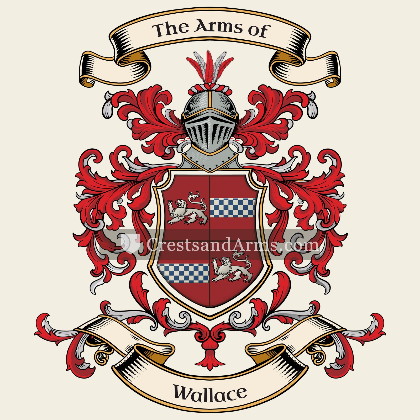 The Wallace coat of arms