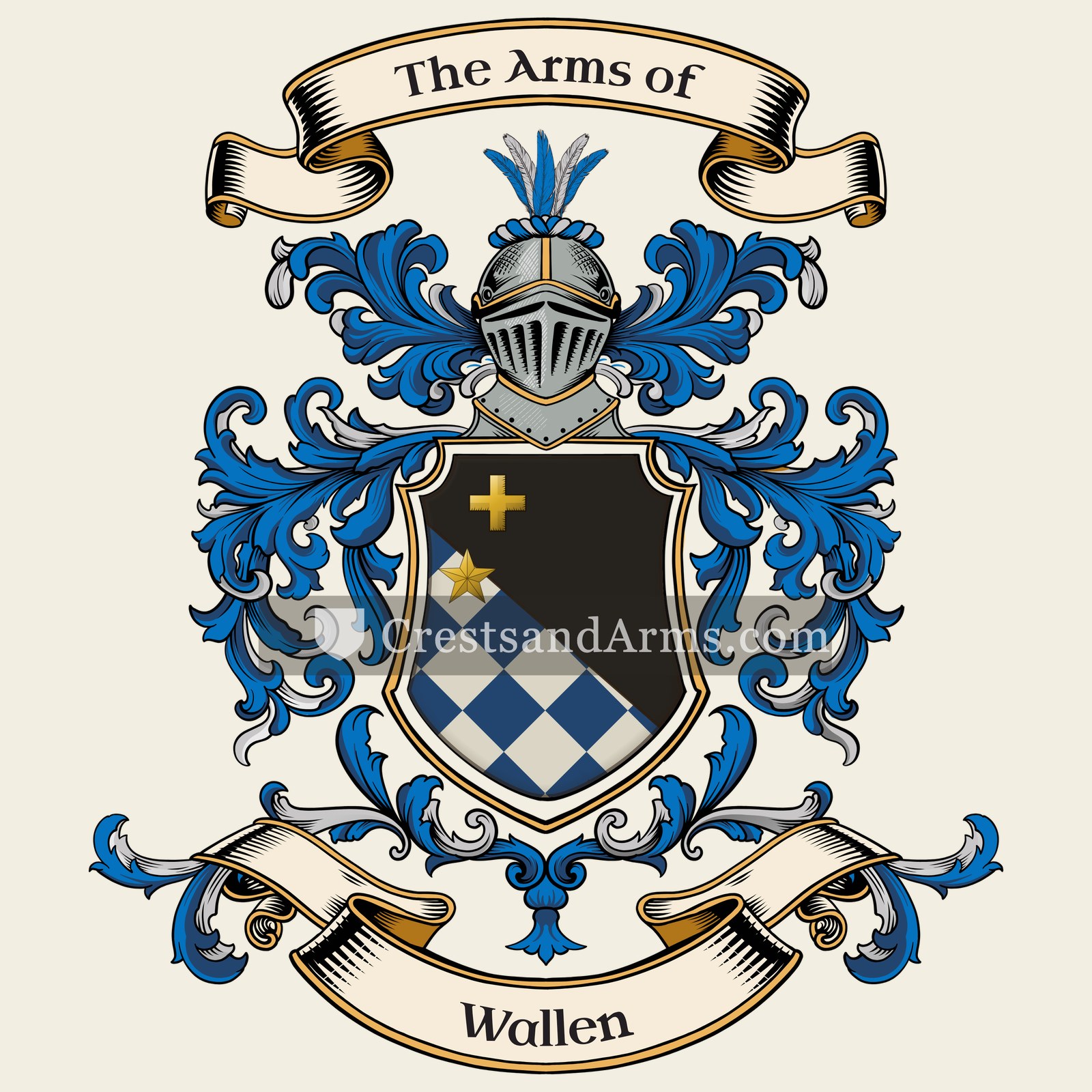 The Wallen coat of arms
