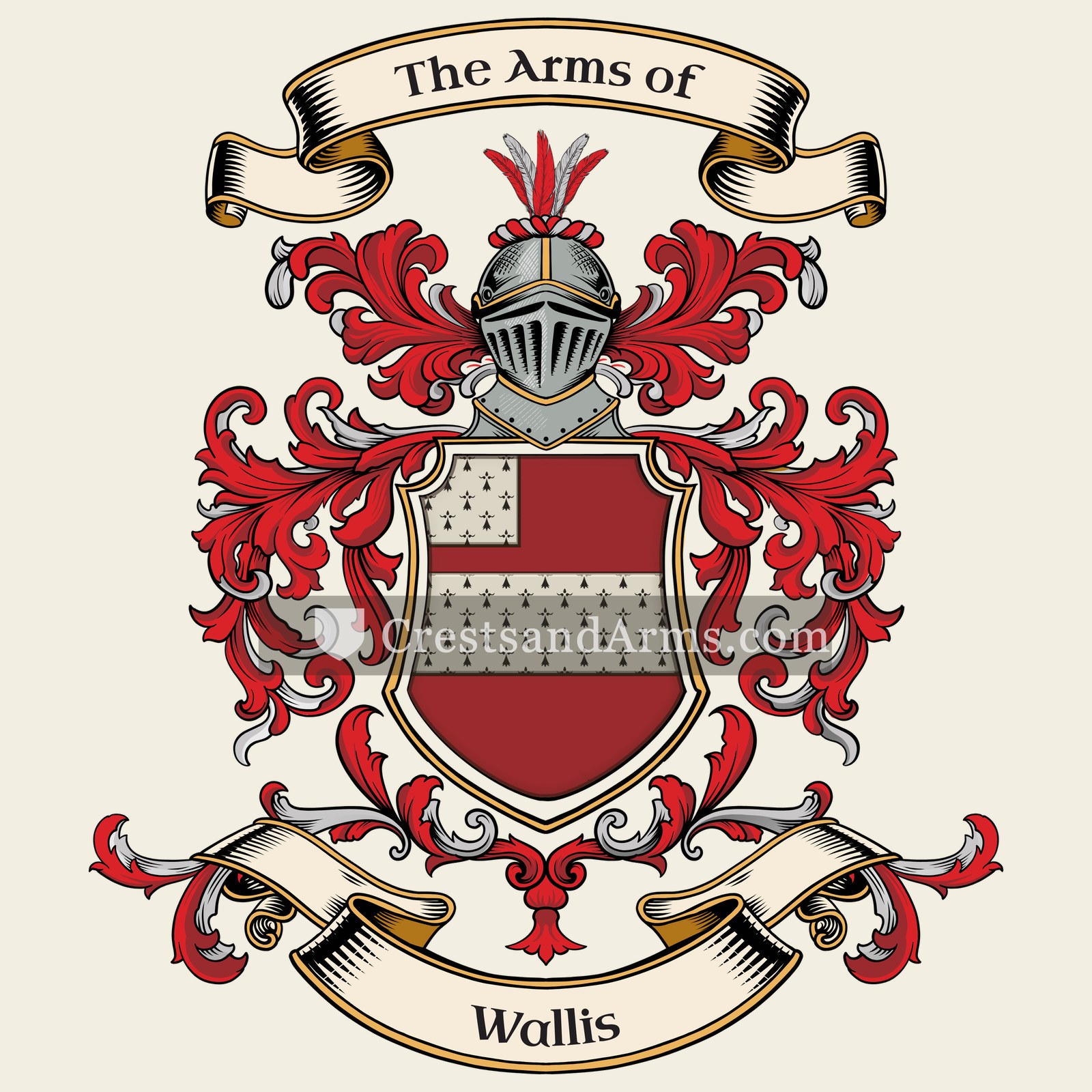 The Wallis coat of arms