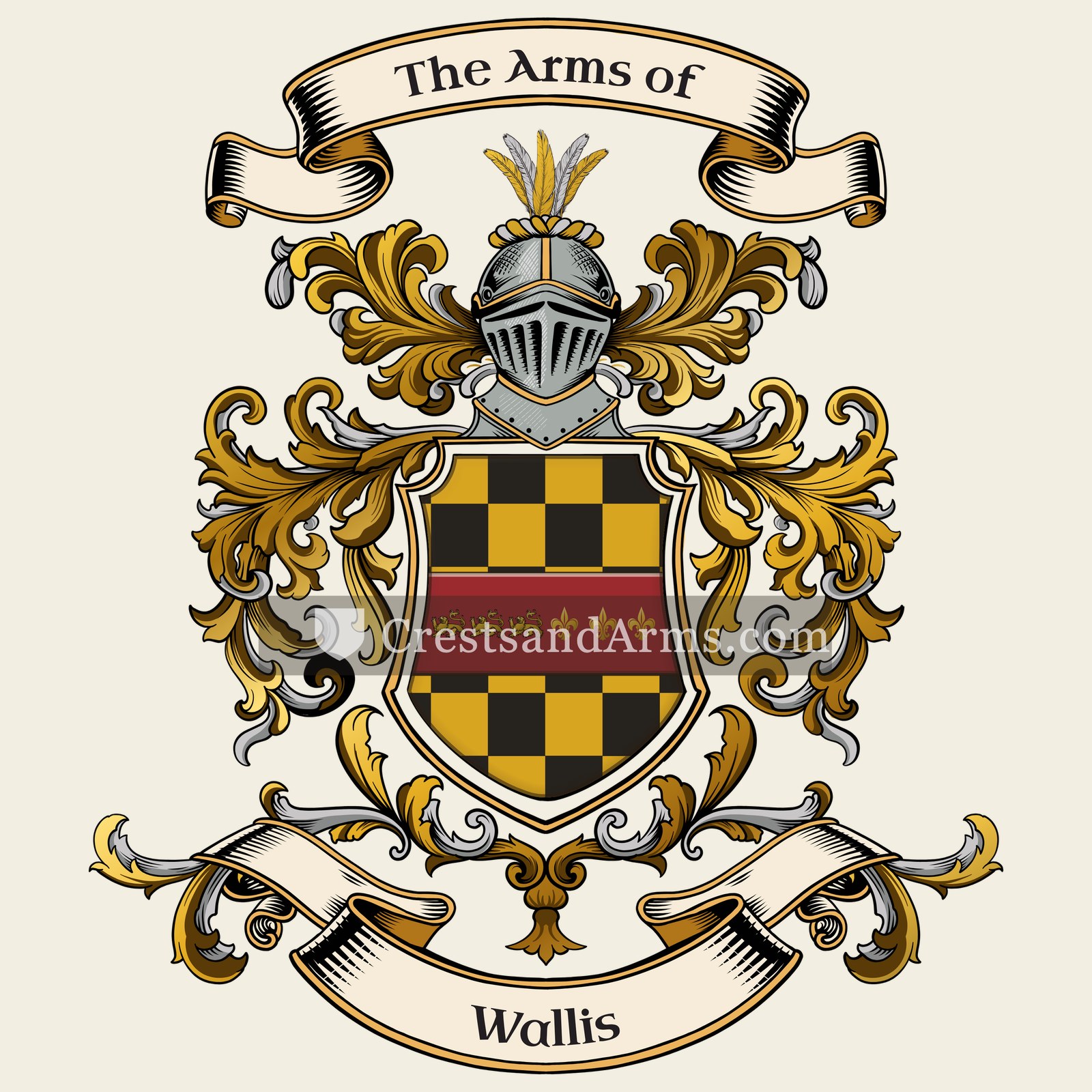 The Wallis coat of arms