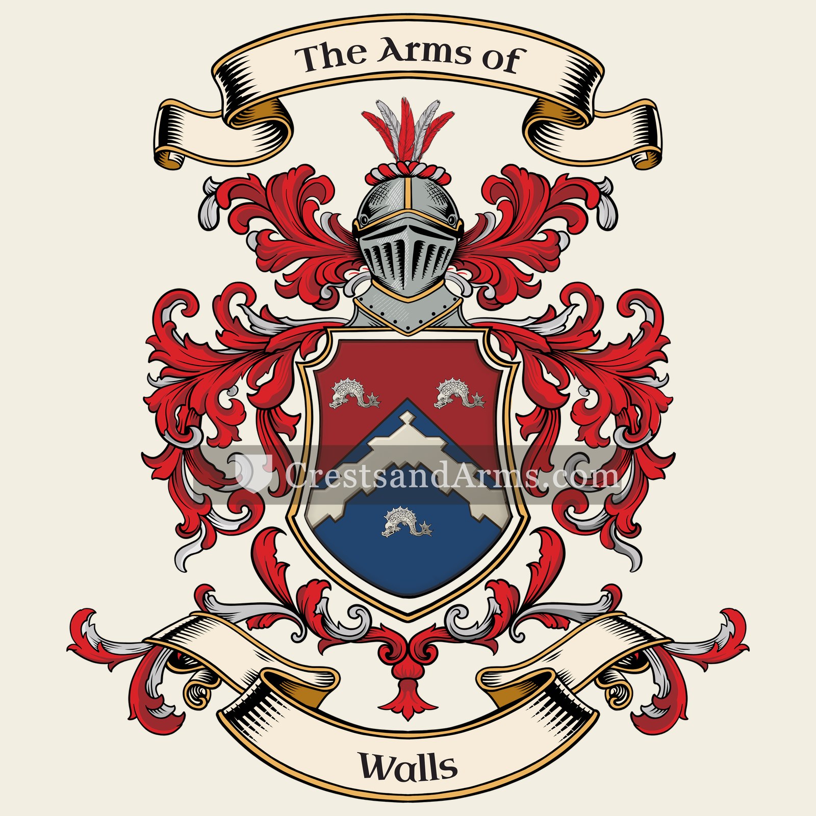 The Walls coat of arms