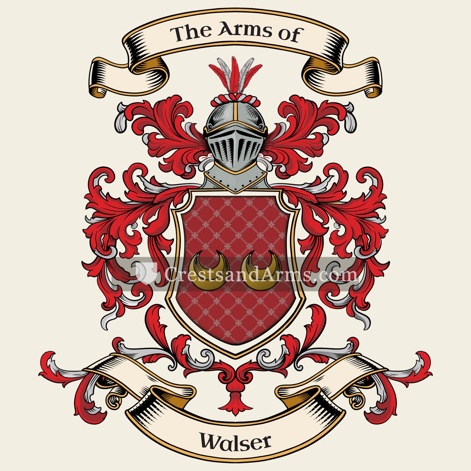 The Walser coat of arms