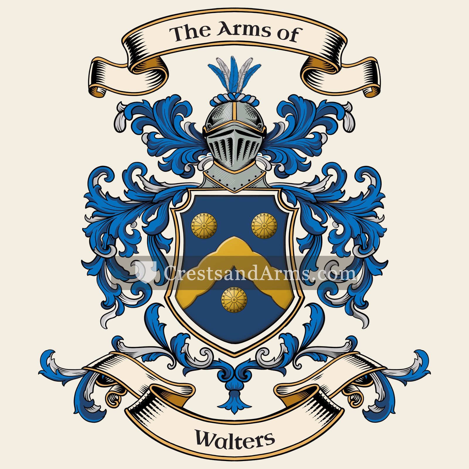The Walters coat of arms