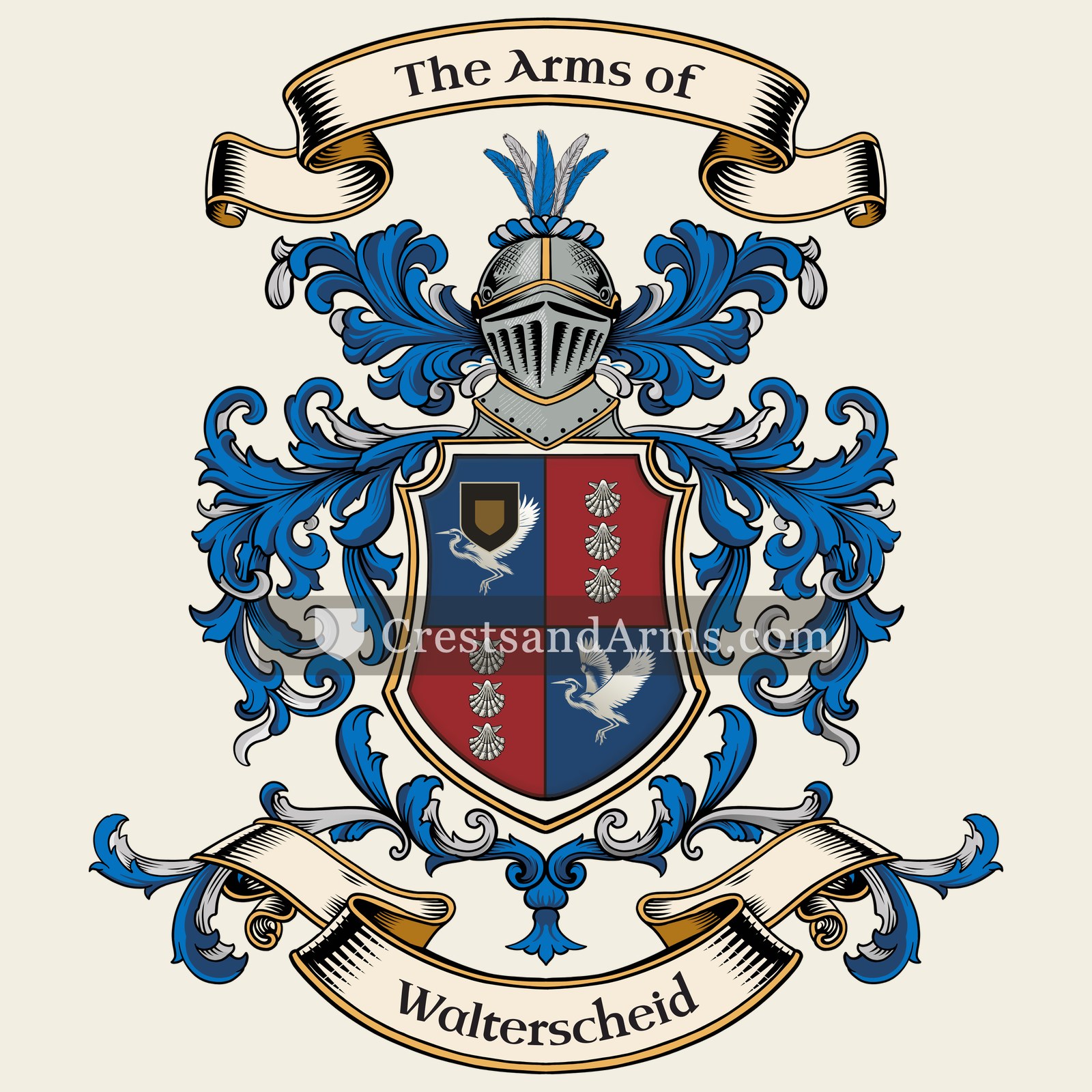 The Walterscheid coat of arms