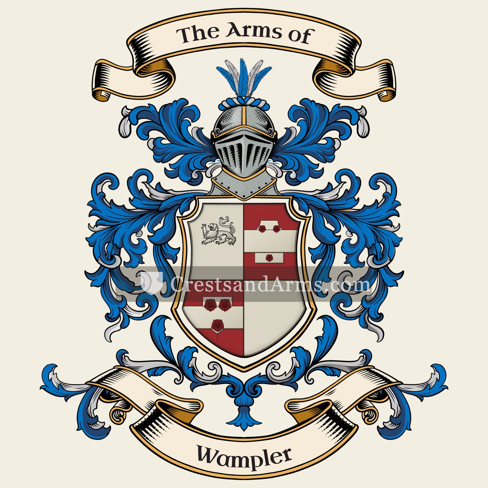 The Wampler coat of arms