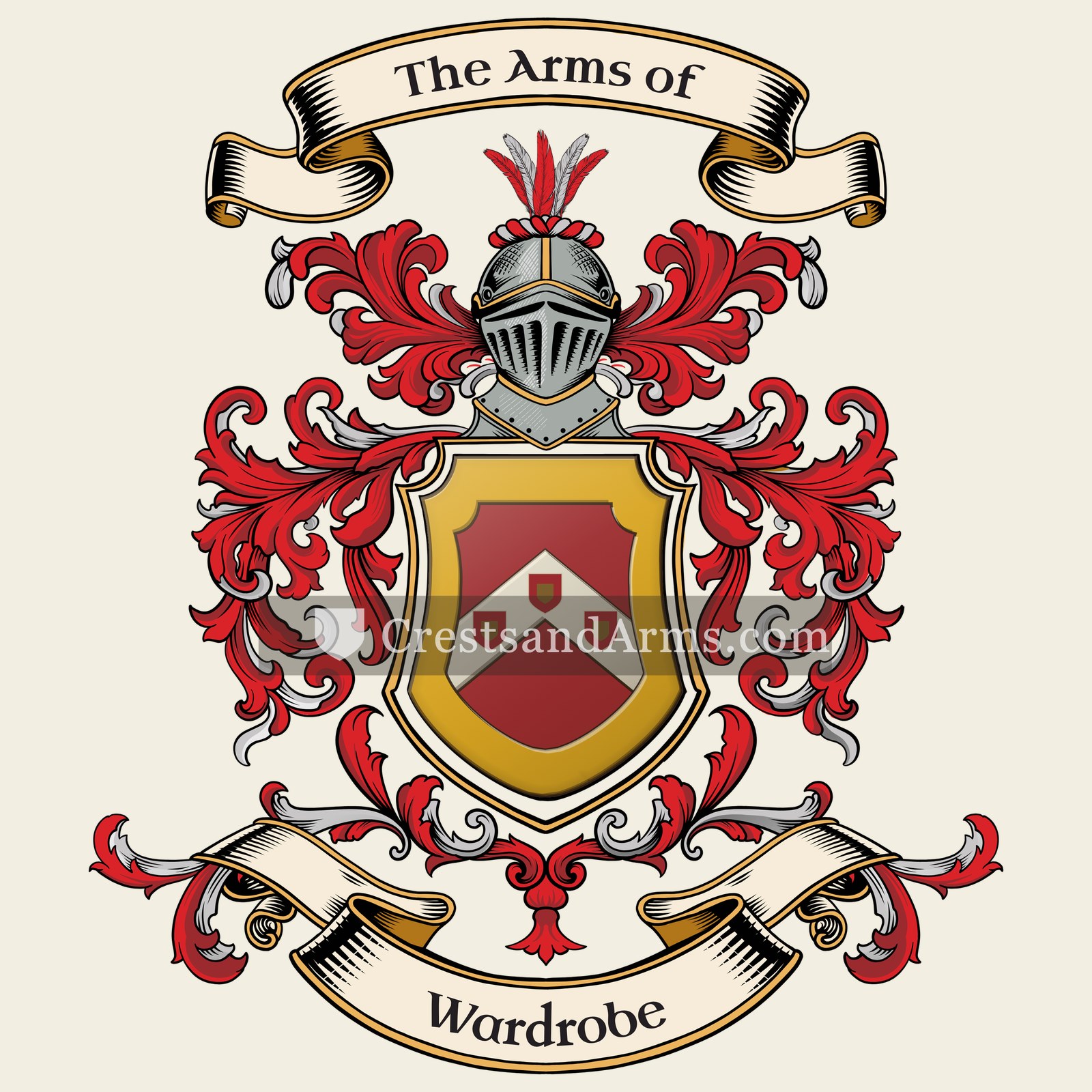 The Wardrobe coat of arms