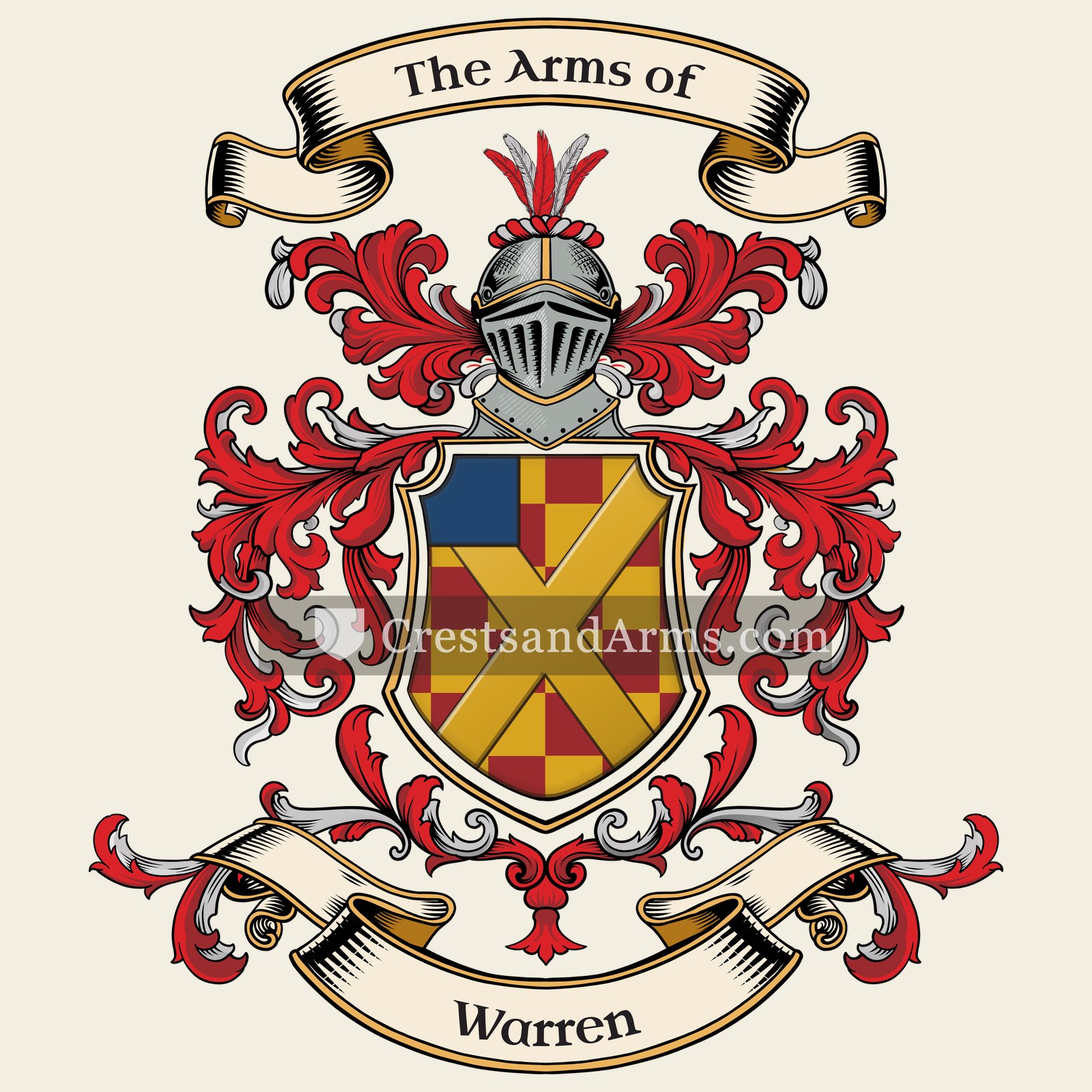 The Warren coat of arms