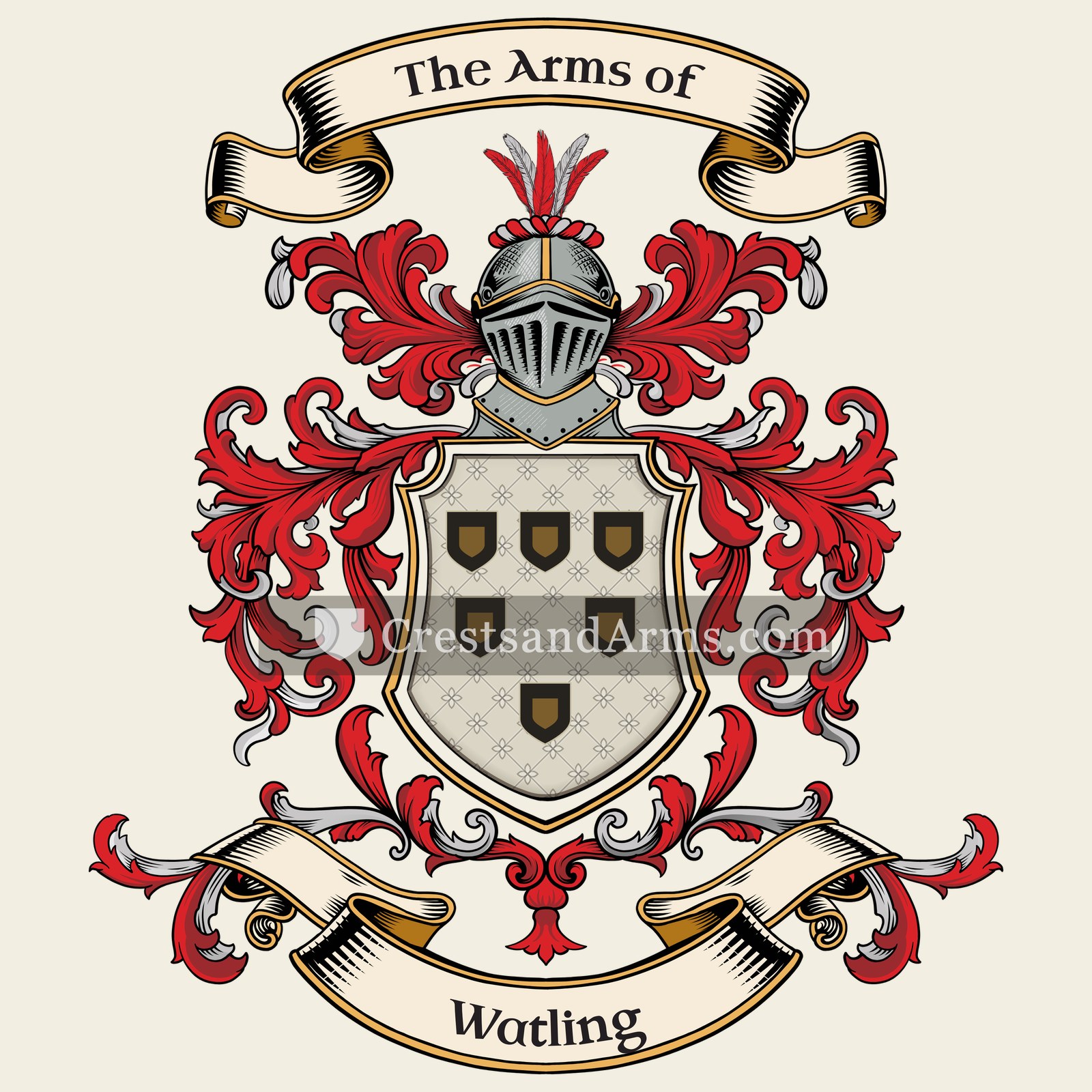 The Watling coat of arms