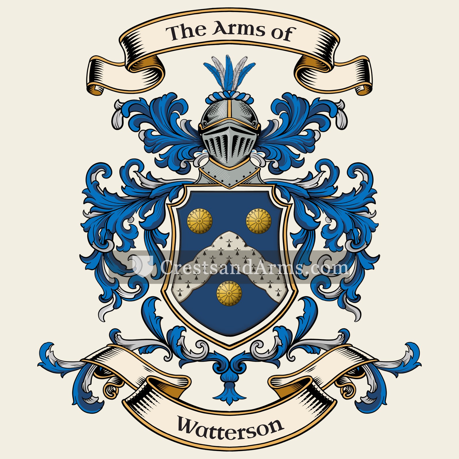The Watterson coat of arms