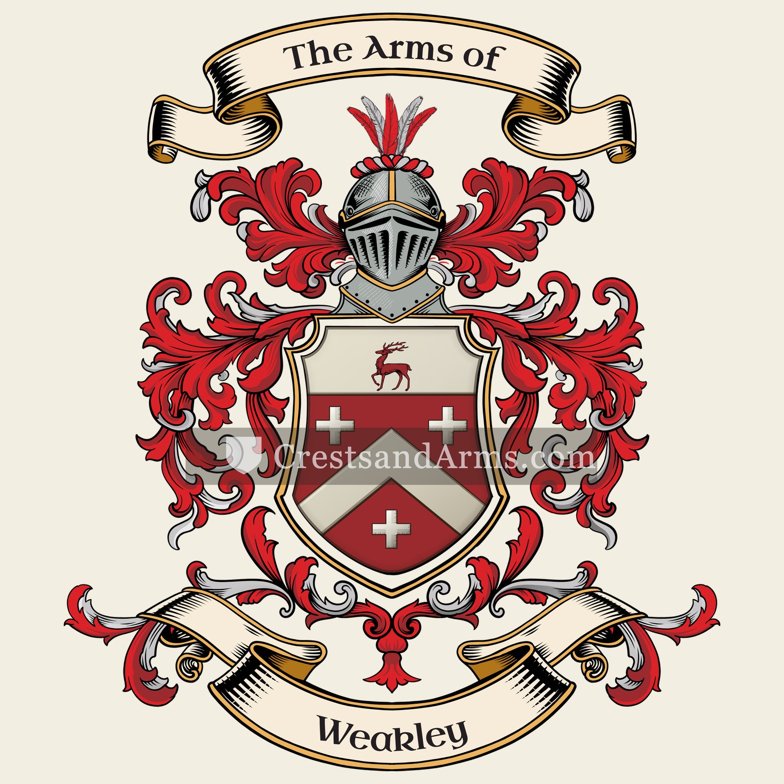 The Weakley coat of arms
