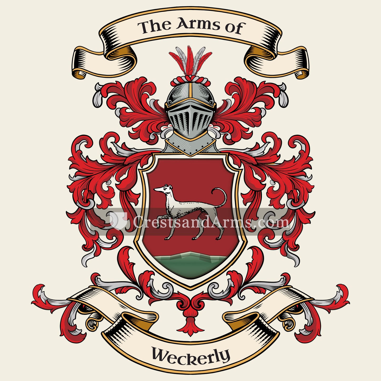 The Weckerly coat of arms