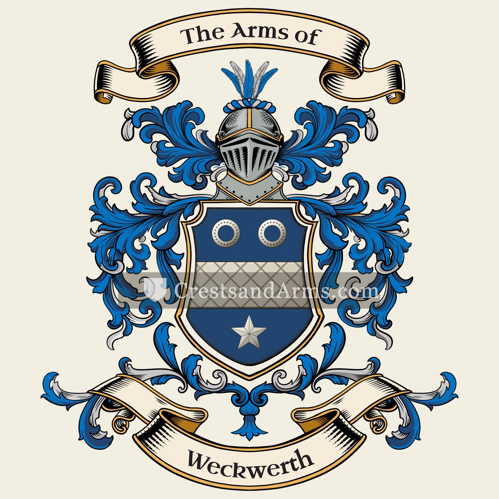 The Weckwerth coat of arms