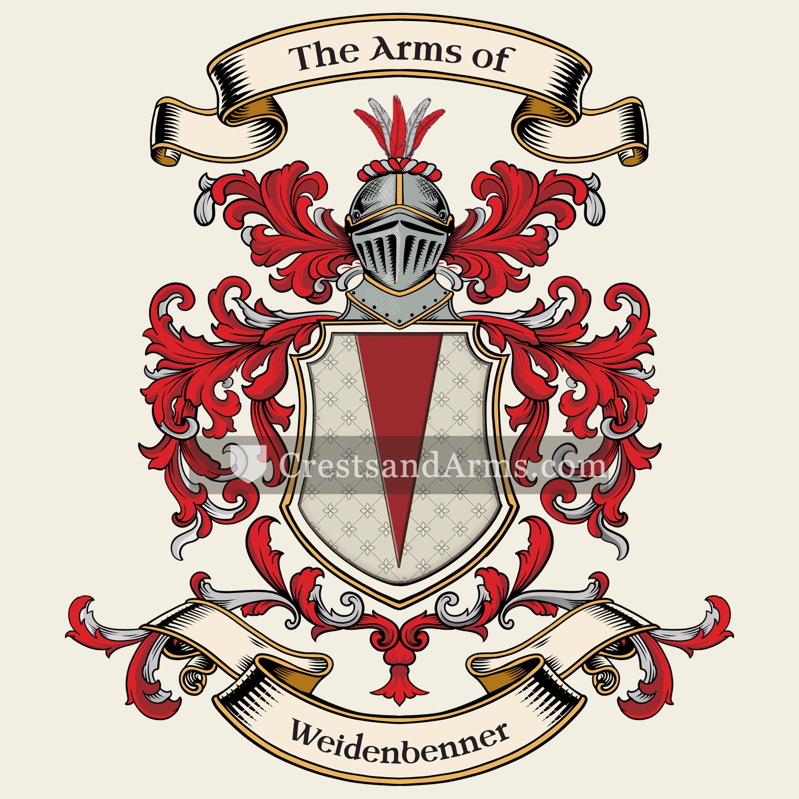 The Weidenbenner coat of arms