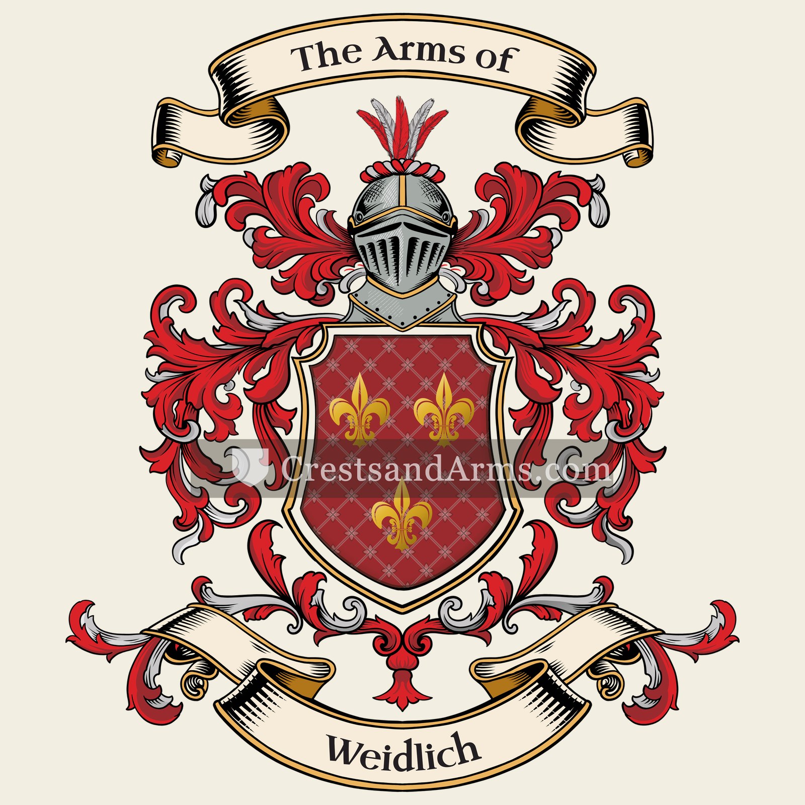 The Weidlich coat of arms