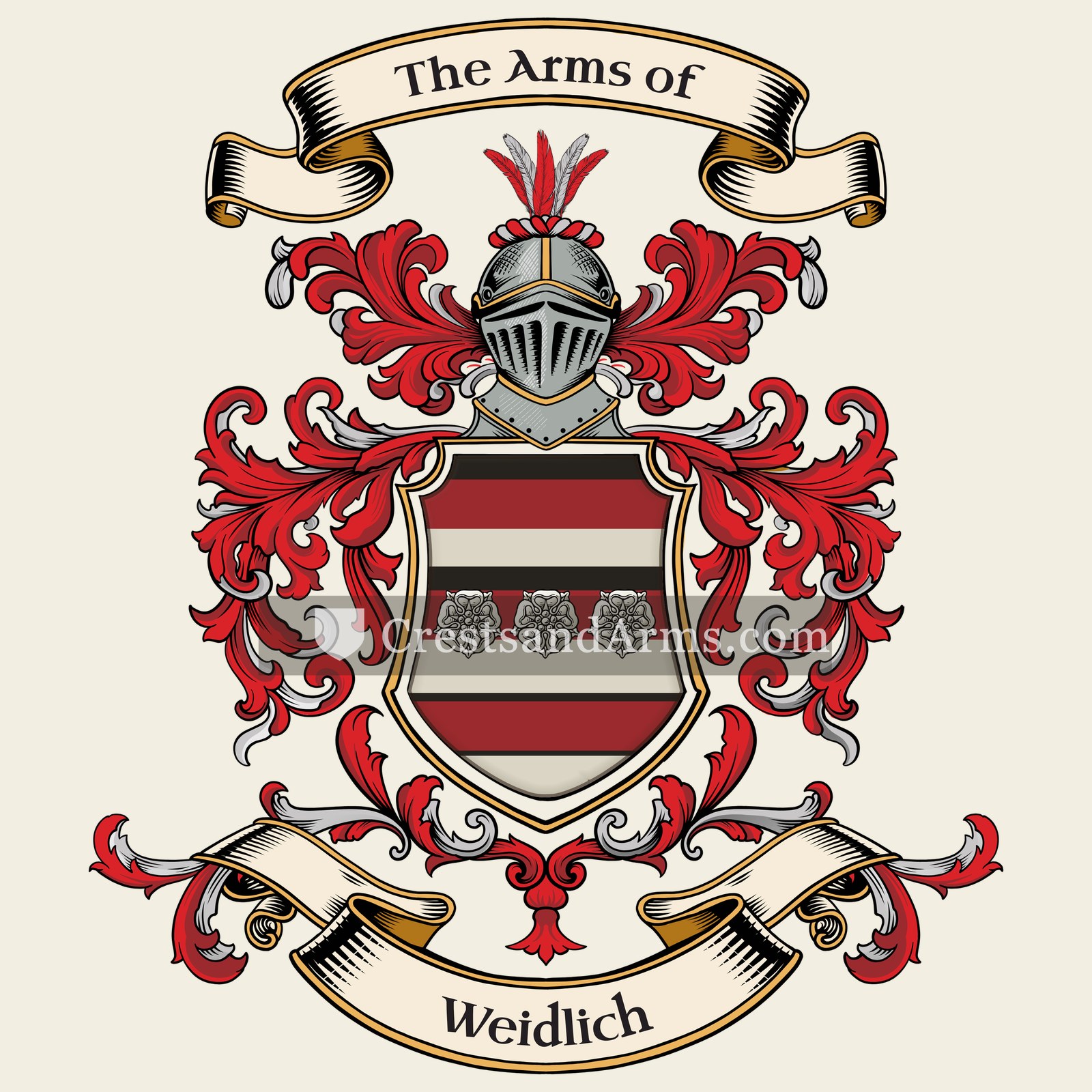The Weidlich coat of arms