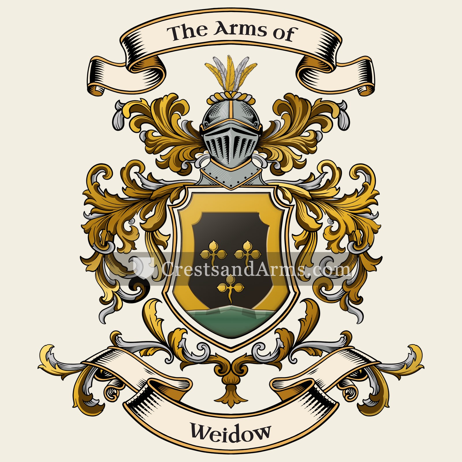 The Weidow coat of arms
